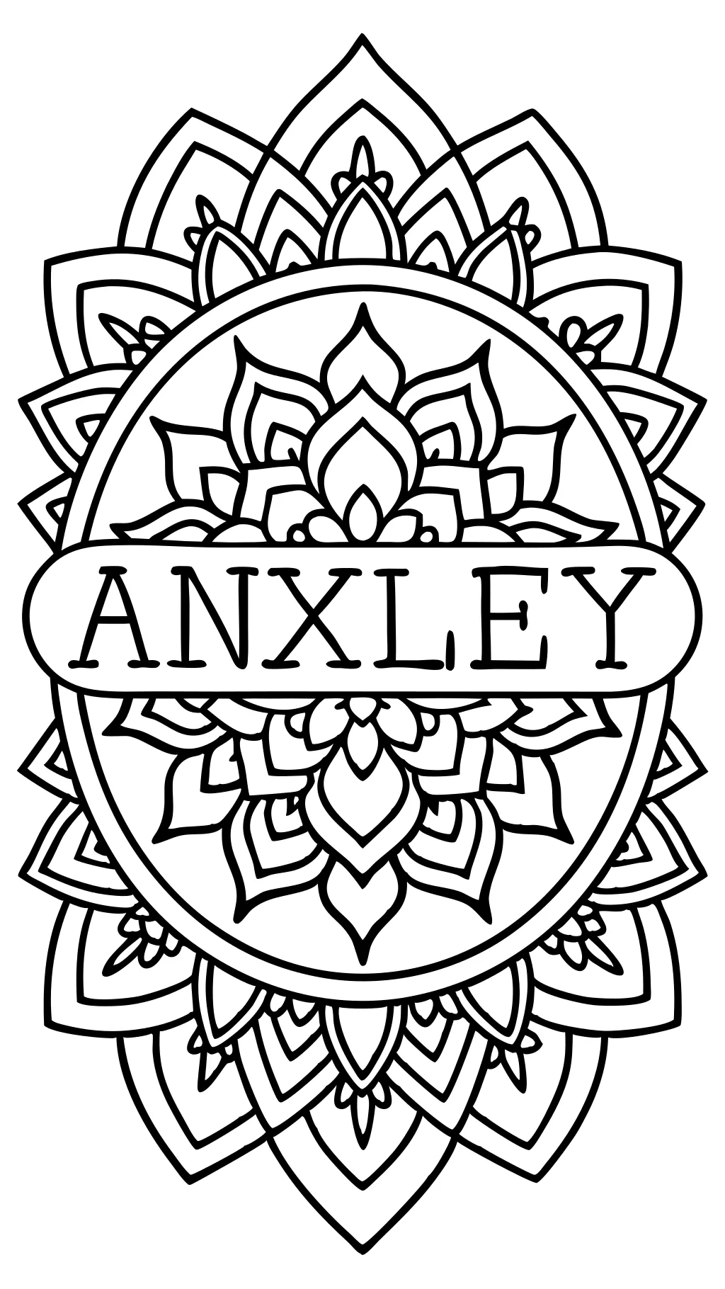 coloring pages for anxiety